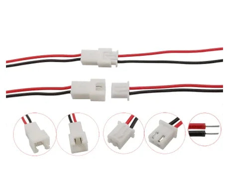 Kit De 5 Connecteurs Étanches 2 Broches Mâle Et Femelle Pour Capteur ABS - Compatible Automobile 7282 8851-30 7283 8851-30