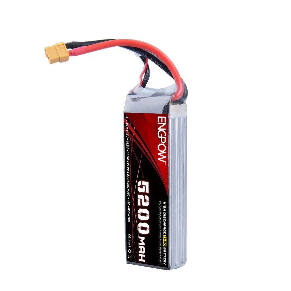 T2M Accu LiPo 3S 11.1V 5000 mAh 50C 1350003C T2M Accu LiPo 3S 11.1V 5000 mAh 50C 1350003C
