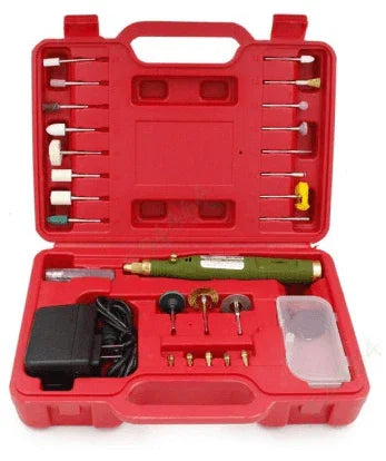 Mini Perceuse Électrique 13 En 1 Avec Boîtier En Aluminium, Sans Fil