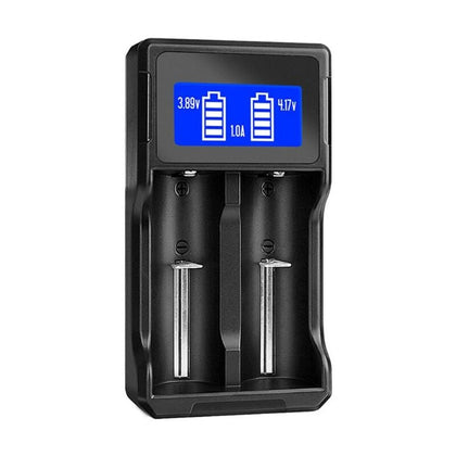 Chargeur de batterie avec écran Lcd