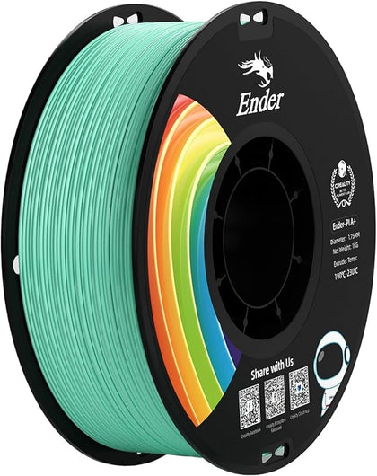 Ender-PLA+ Filament 1.75mm 1KG Jade Green