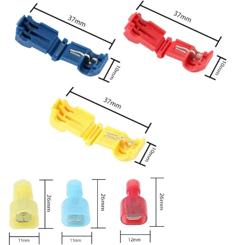 Kit De Connecteurs électriques T-Tap - 85 Pièces, Pour Auto, Universel