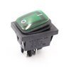 Interrupteur étanche à bascule ON/OFF avec voyant lumineux vert KCD4 250VAC/16A