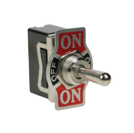 Interrupteur Inverseur unipolaire à levier SPDT ON-OFF-ON 250VAC/6A