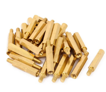 Entretoise Métallique Bronze M3*30+6mm MM
