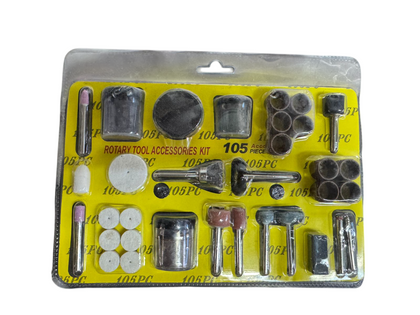 Kit de 105 pcs accessoires pour Mini perceuse