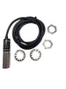 Capteur capacitif E3F-G80-C1 Interrupteur photoélectrique à détection laser NPN-NO, 6-36VDC