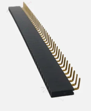 Lot De 10 Barrettes SIL Sécables Mâles Droites 40 Points - Pas De 2,54 Mm - Marque Comatel
