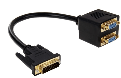 cable dvi vers 2 vga 0.2 Métre - tuni-smart-innovation