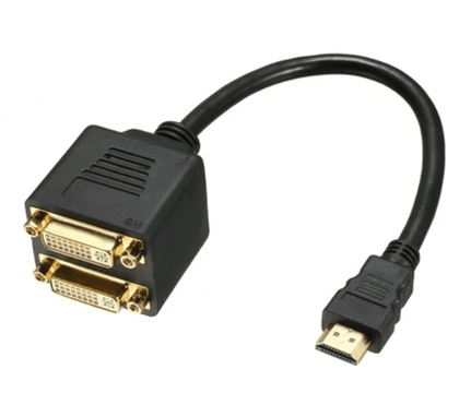 Cable HDMI 2 DVI femelle 0.2 Métre - tuni-smart-innovation