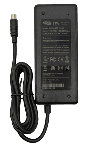 Chargeur de batterie pour Scooter XIOAMI 42V - 1.7A - 71W (version original) - tuni-smart-innovation