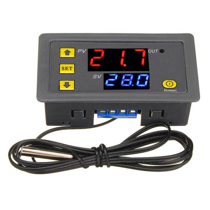 Thermomètre numérique LED W3230 AC 220V-20A