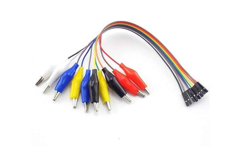File De Connection Fil de connexion femelle vers crocodile 20 cm – tuni-smart-innovation
