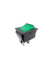 Interrupteur on/off avec voyant lumineux vert 16A/250V