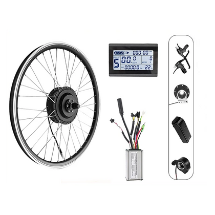 Kit de Conversion de Vélo électrique 36V/500W avec un afficheur LCD 27.5