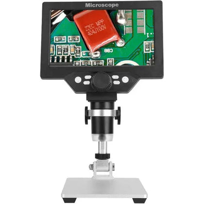 Microscope Numérique Sans Fil WiFi USB 50-1600x - Portable Avec 8 LED Et Support Métal Pour Enfants, Étudiants Et Passionnés