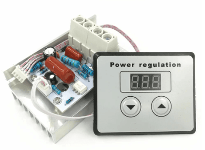 Régulateur de tension SCR AC 220V 10000W , variateur de vitesse 10-220V avec compteur numérique - tuni-smart-innovation