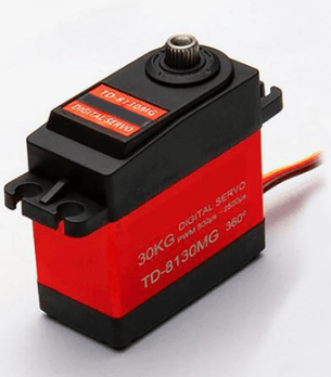 Servo moteur étanche 30KG TD-8130MG - tuni-smart-innovation