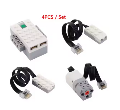 Kit de 4 pcs Capteur Moteur Smarthub compatible pour 45300 WeDo 2.0