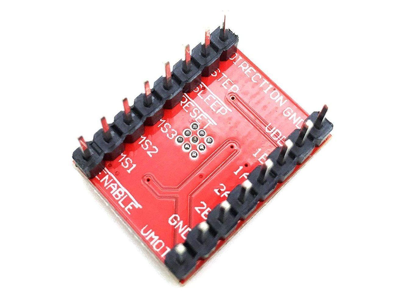 Pilote Moteur Pas à Pas A4988 - Module Contrôle Micro-Pas Précis Pour Imprimantes 3D, CNC Et Robotique Avec Dissipation Thermique Améliorée
