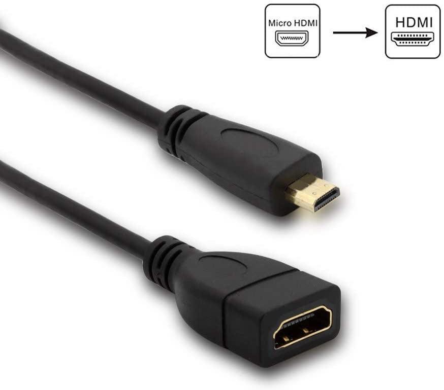 Câble coudé micro HDMI vers Mini HDMI (0,7 m) - FREEFLY