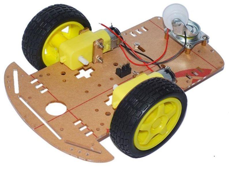 Kit Robot Châssis Voiture 2WD Smart + éviteur d'obstacle