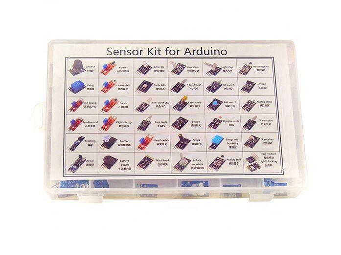 Kit de capteurs 37 en 1 kit de capteurs pour Arduino™. Adapté pour (cartes  Arduino) : Arduino – Conrad Electronic Suisse