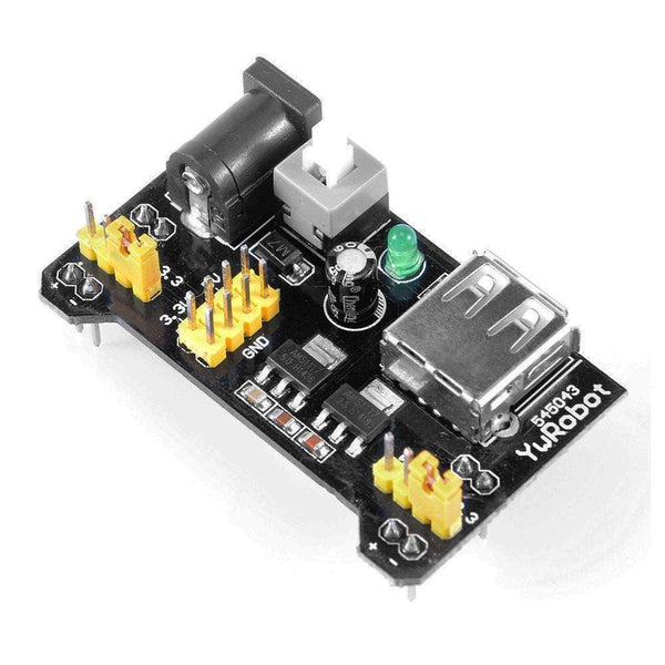 MODULE D ALIMENTATION 3.3V/5V SUR PLAQUE ESSAIS