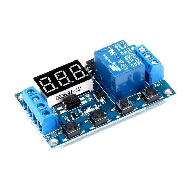 Module Relais Temporisé 1 Canal XY-J02 DC 12V 24V - Disponible chez TET Electronics Tunisie Module Relais Temporisé 1 Canal XY-J02 DC 12V 24V - Modules | Acheter en Tunisie - TET Electronics