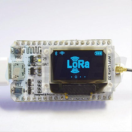 SX1278 Carte de développement de module LoRa ESP32 avec écran OLED bleu de 0,96 pouce - tuni-smart-innovation
