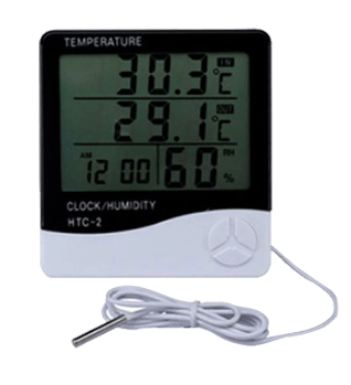 Thermomètre et hygromètre numérique HTC-2 - tuni-smart-innovation