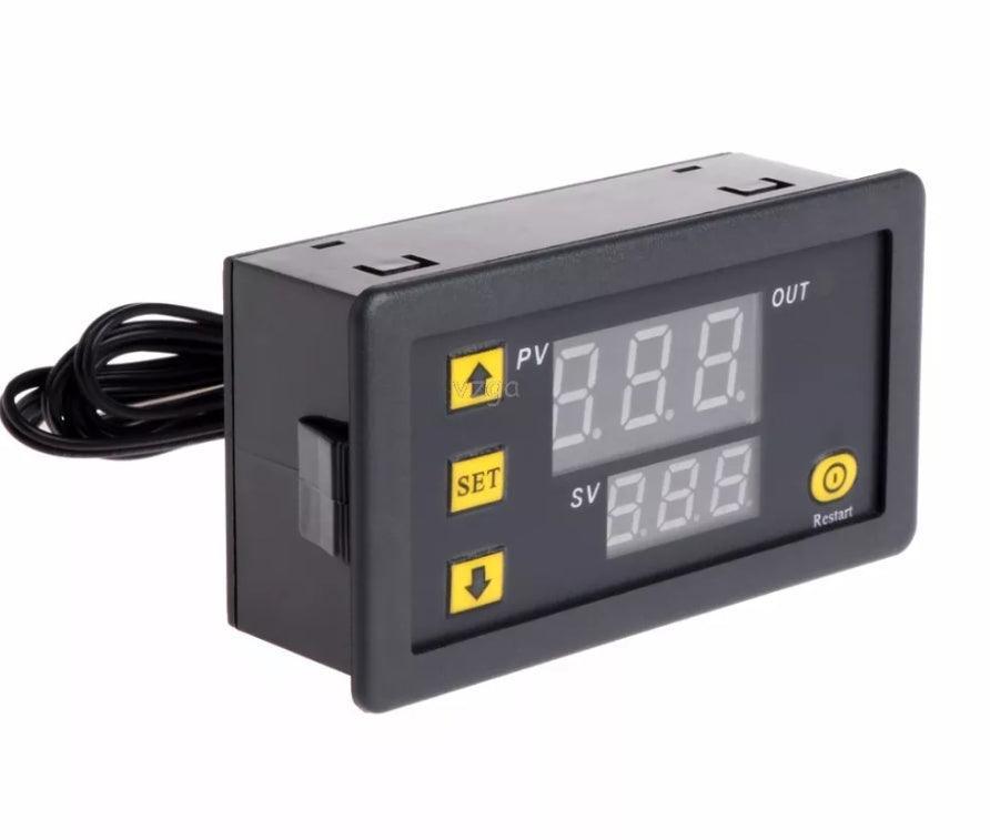 Thermomètre numérique LED W3230 DC 12V/220V-20A - tuni-smart-innovation