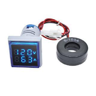 Voltmètre ampèremètre numérique AC 50-500V 0-100A - tuni-smart-innovation
